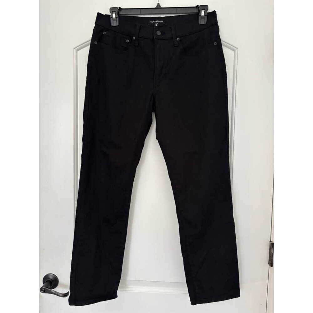 Lucky Brand Men's Black Jeans Size W34 L30 Classic 5-Pocket Denim Pants